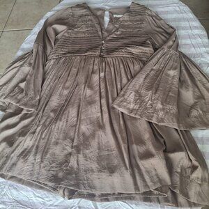 Mustard Seed Gray Short Dress Size S - Chic & Casual Style